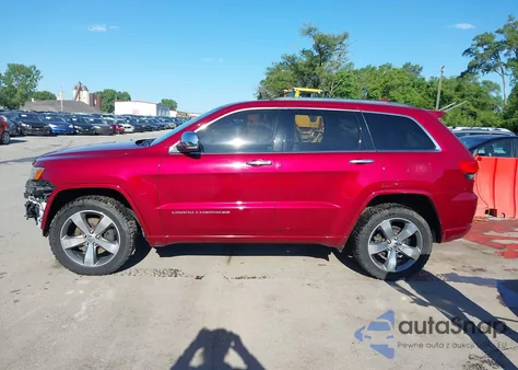 2014 Jeep Grand Cherokee Overland from USA, damaged, VIN 1C4RJFCT7EC128657